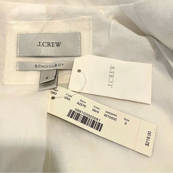 J.Crew Schoolboy Blazer- New with tags - Picture 10 of 12